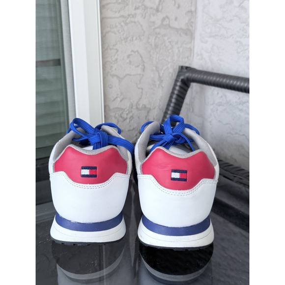 Tommy Hilfiger Abrams Sneaker Shoes‎ Mens 9 42 White TMABRAMS-Z Casual Preppy - Picture 8 of 11